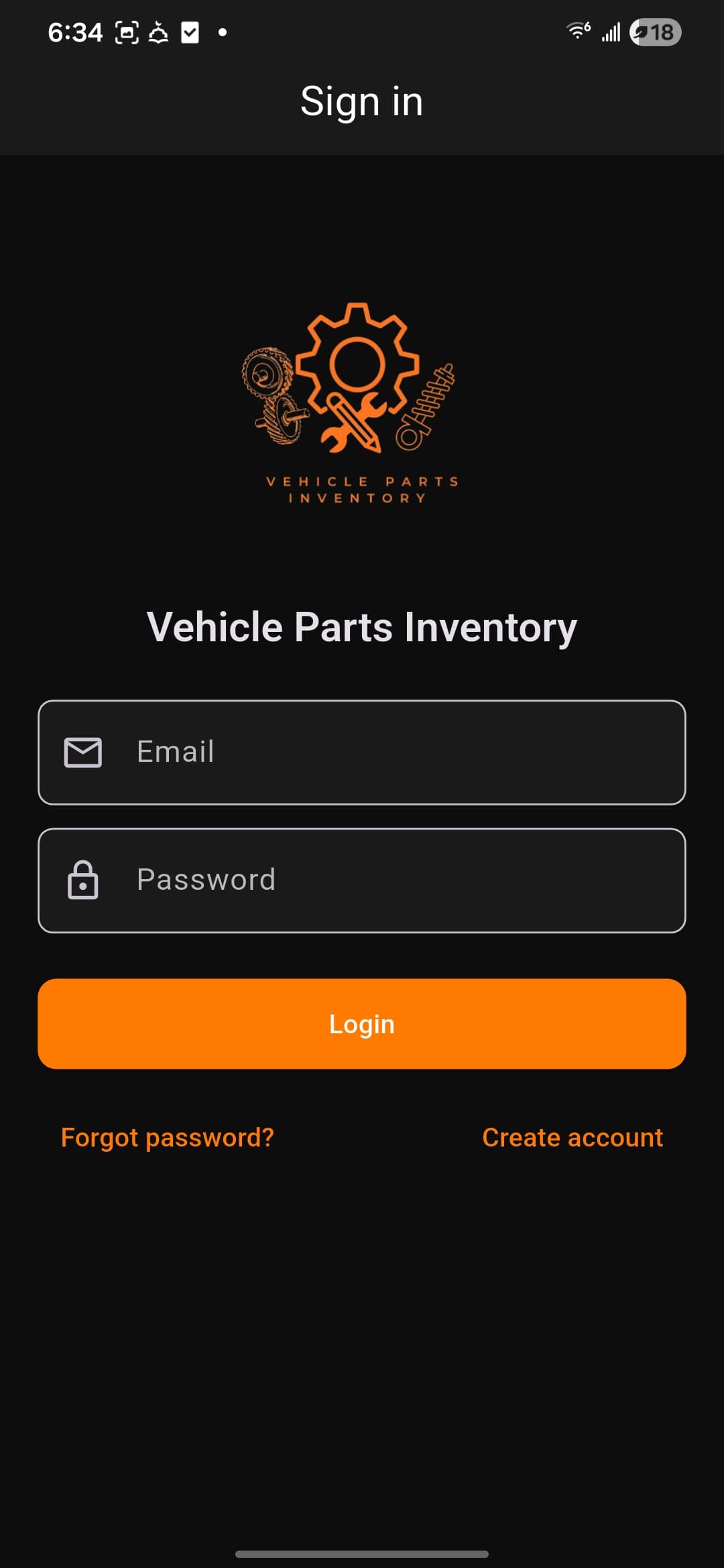 Vehicle Inventory App
