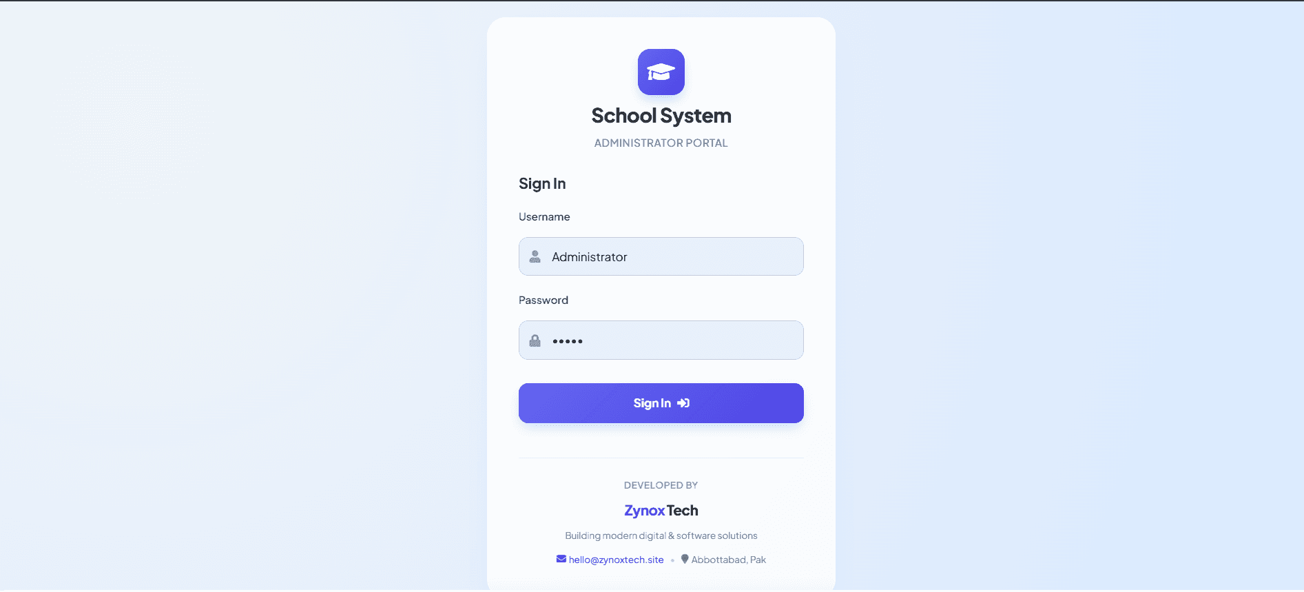 School Management System