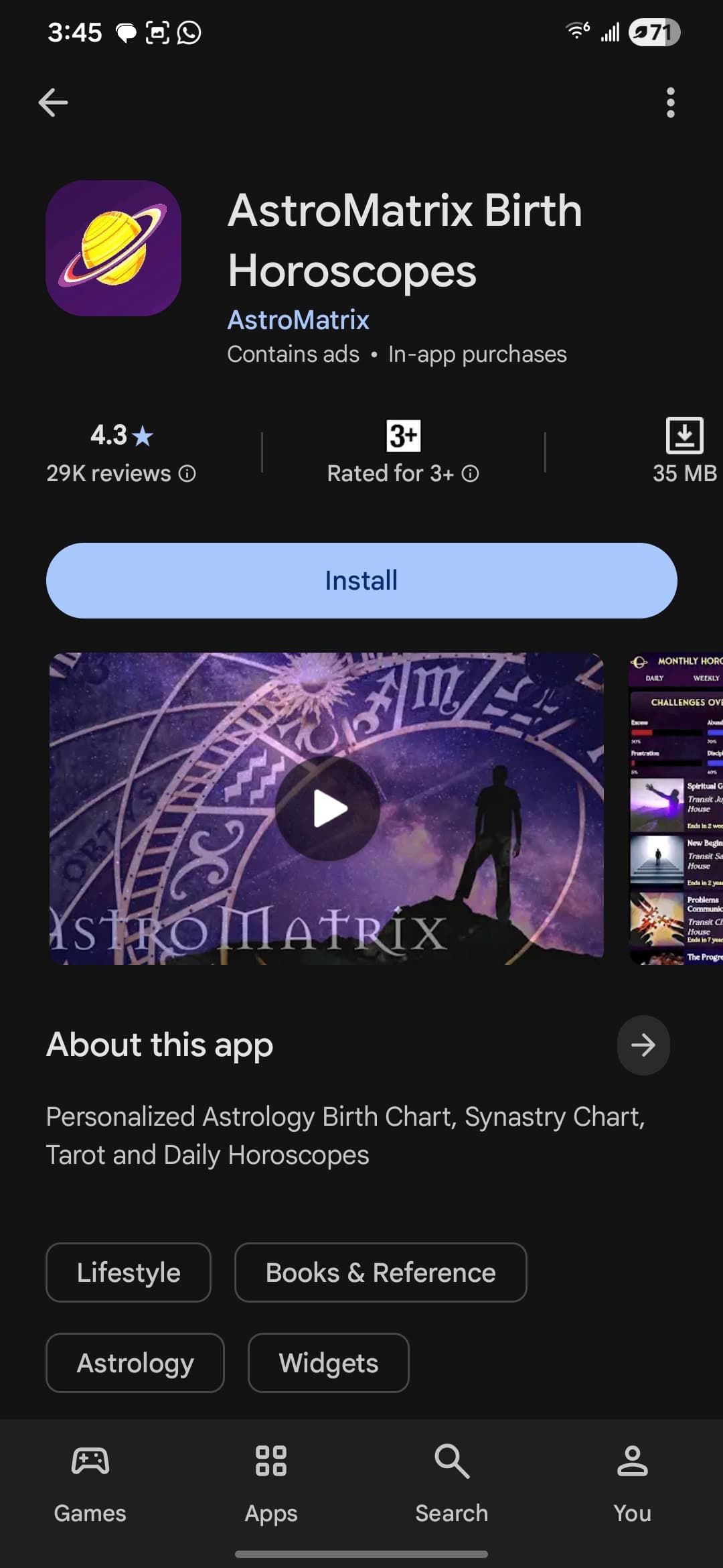 Astromatrix