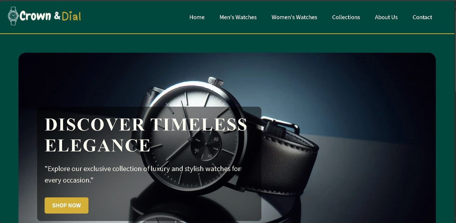 Crowndial Diagnostics