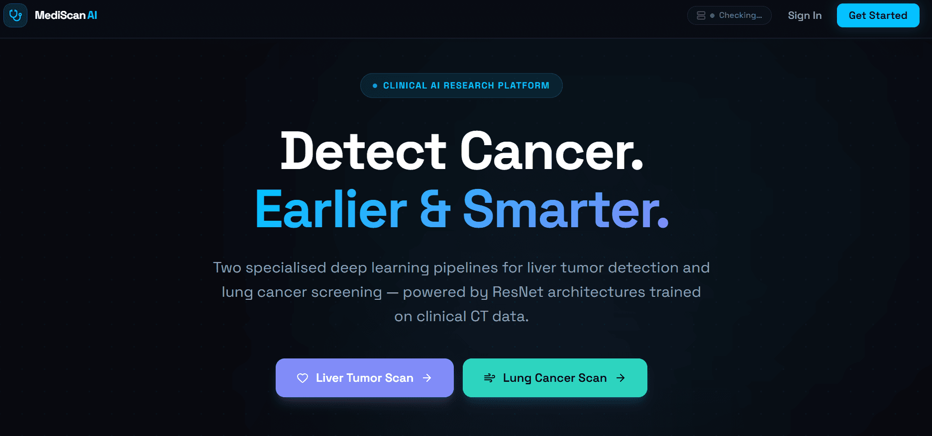 Liver Tumor Detection Model